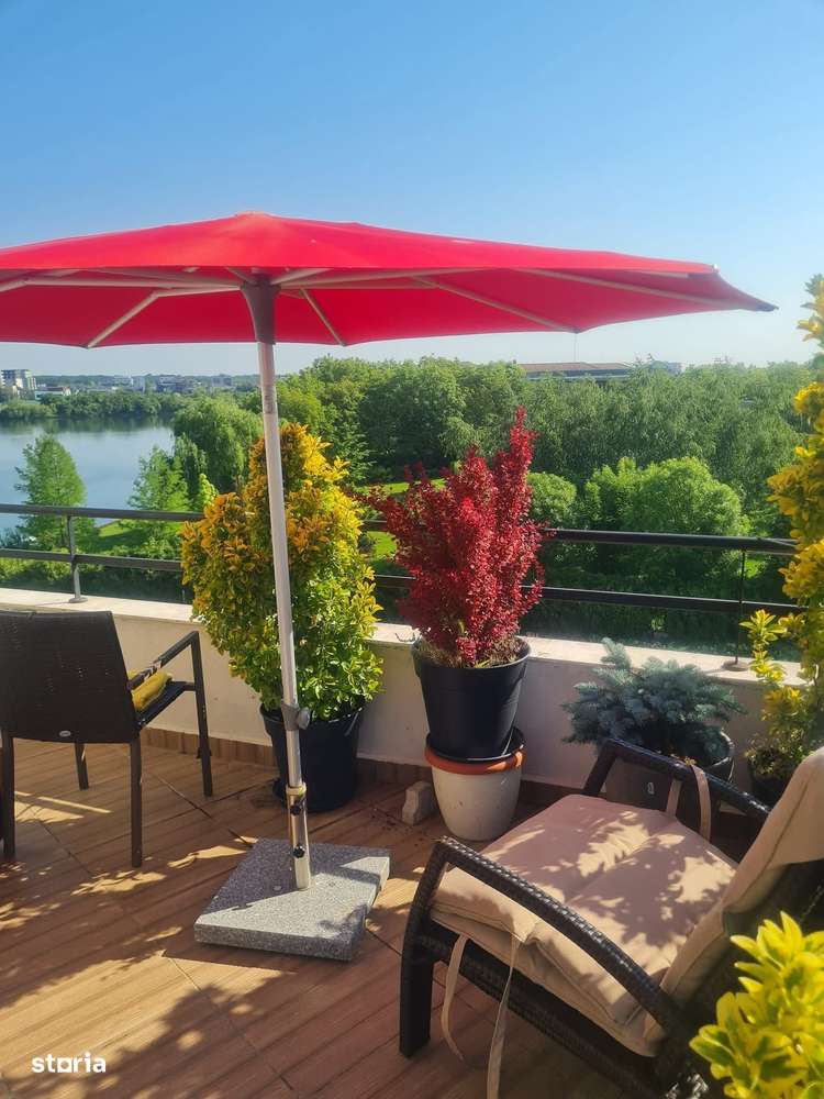 Apartament superb 3 camere gradina pe lac Damaroaia-3