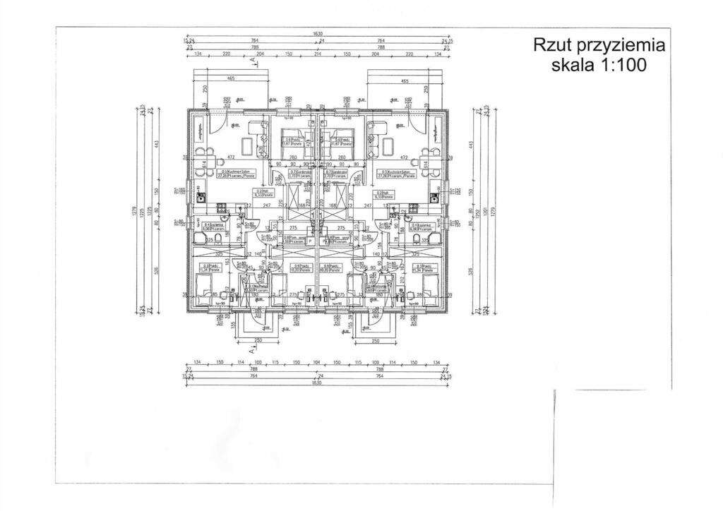 Nowoczesny dom w zabudowie bliźniaczej. Astrowa.-3