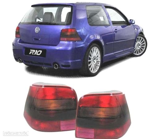 FAROLINS PARA VOLKSWAGEN VW GOLF IV 3/5P 97-03 FUMADOS - 1