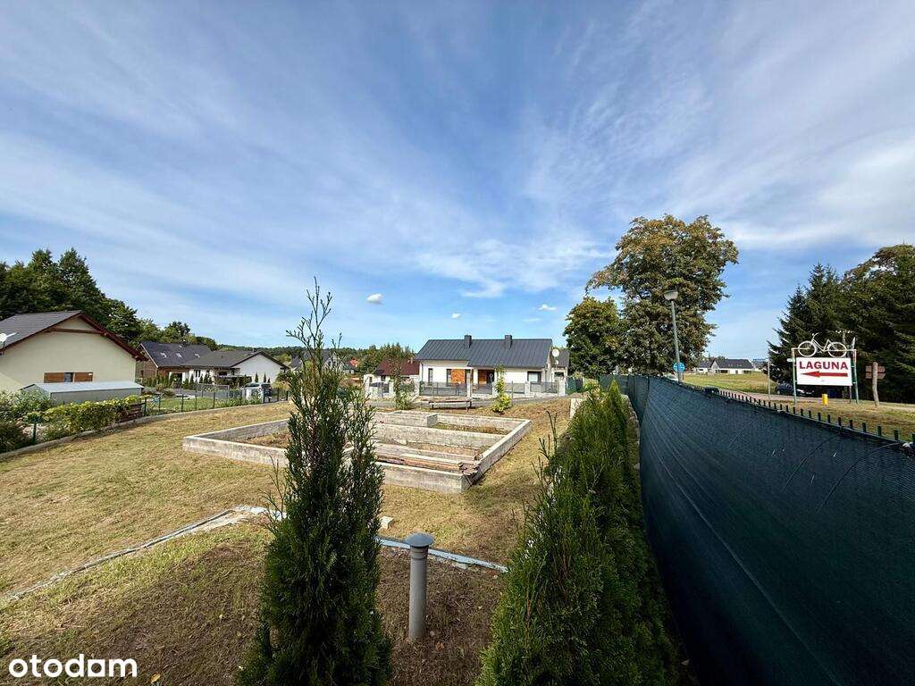 Działka w Lubniewicach z projektem, fundamenty - Pełny obrazek: 5/7