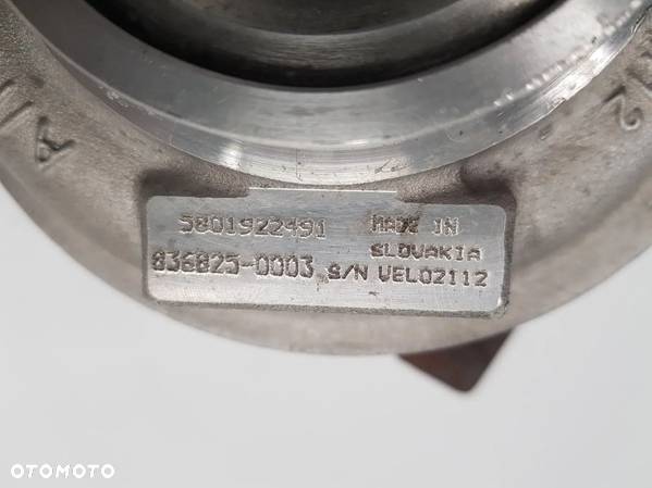 TURBINA turbosprężarka IVECO DAILY IV 2.3D 836825 EURO 6 - 8