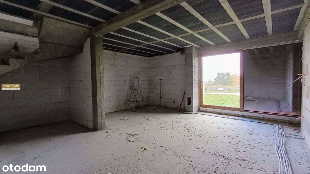 Nowy przestronny dom 111 m2 z widokiem na wzgórza-11