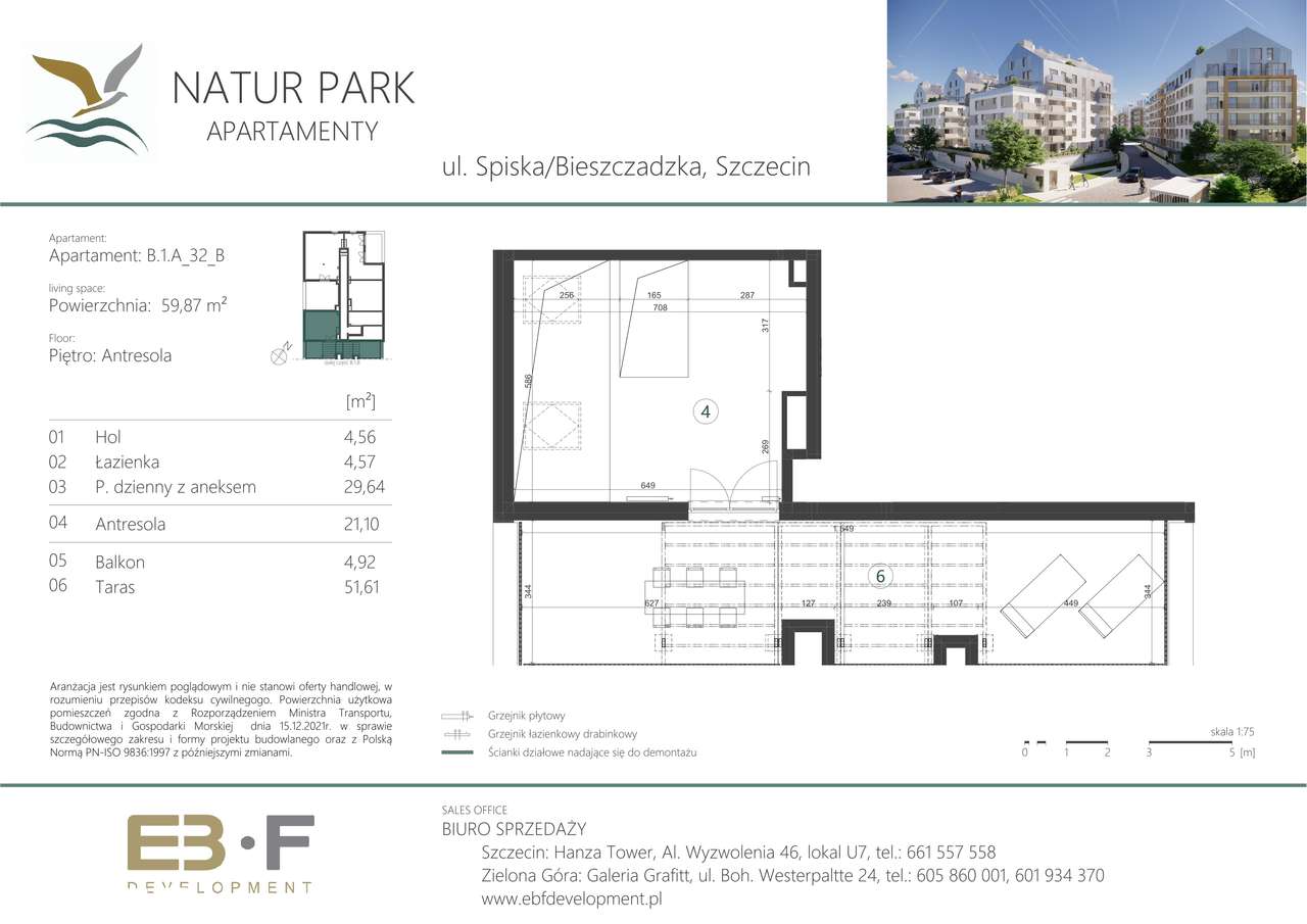 Natur Park | apartament 2-pok. | A_32 - Pełny obrazek: 3/8