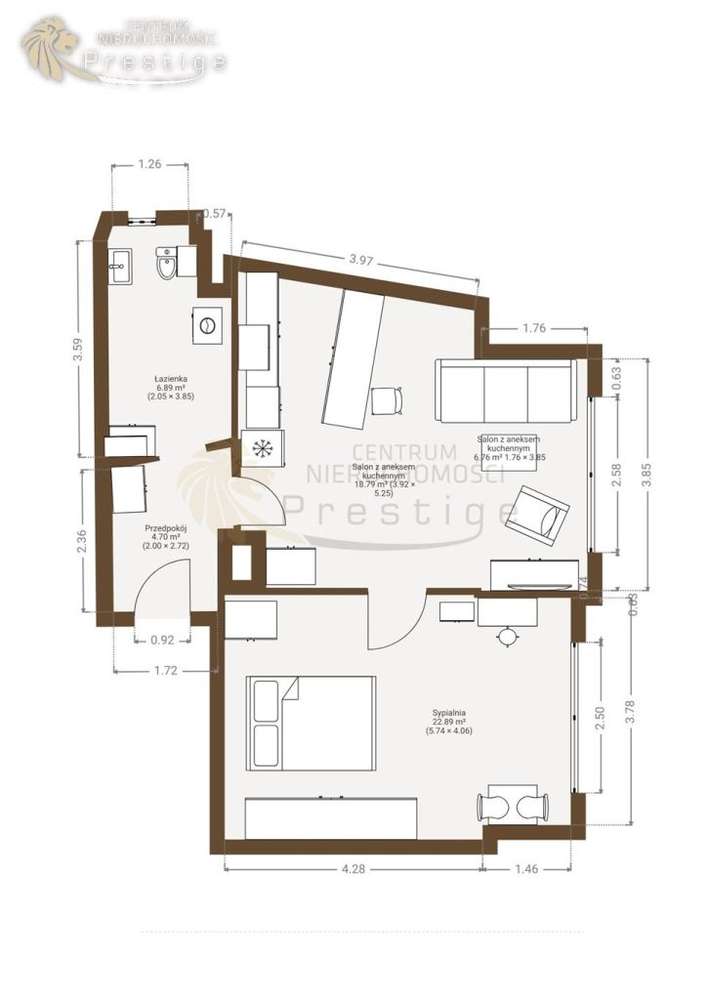 2 pokoje | Umeblowane i wyposażone. - Pełny obrazek: 5/10