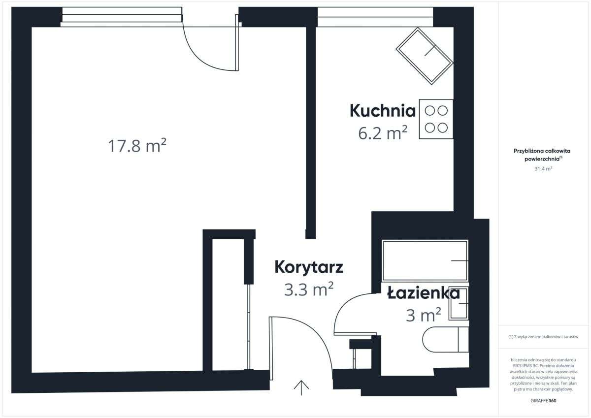 Kawalerka z balkonem, świetna lokalizacja-11