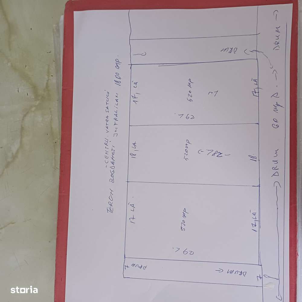 Teren 520 mp intravilan Bogdanesti - Imagine principală: 2/2