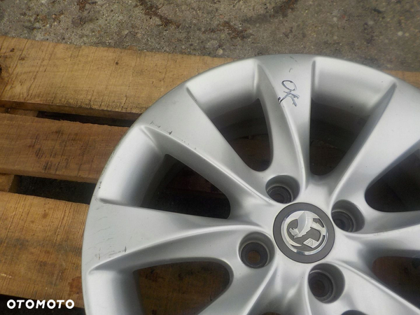 OPEL CORSA D ASTRA H FELGA ALUMINIOWA R16 4x100 ET40 - 9