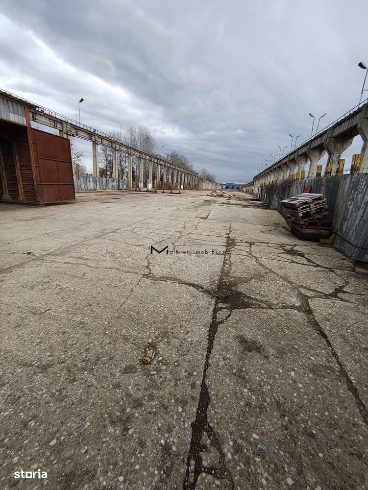 Hala industriala 420mp si Platforma betonata de inchiriat 10000mp - Imagine principală: 3/3