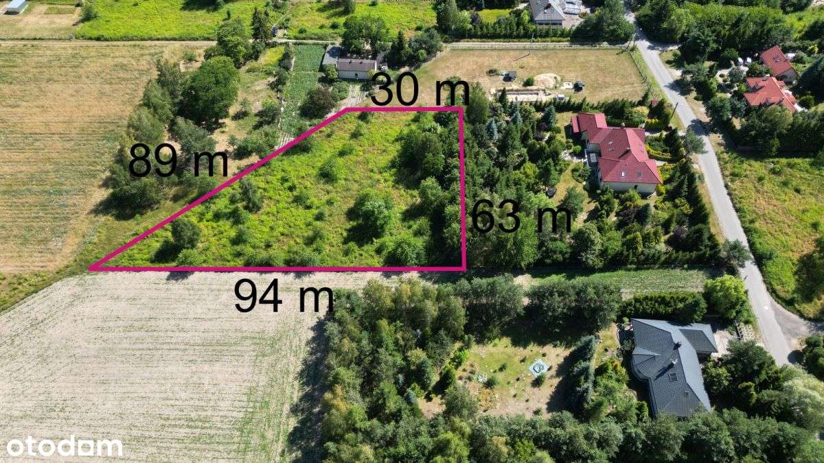 Duża działka  Mileszki Widzew  3877 m2 - Pełny obrazek: 4/14