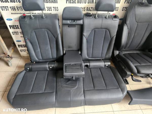 Interior Complet M Pack Scaune Bancheta Semi Piele Bmw X3 G01 Volan Stanga Cu Incalzire - Dezmembrari Arad - 3