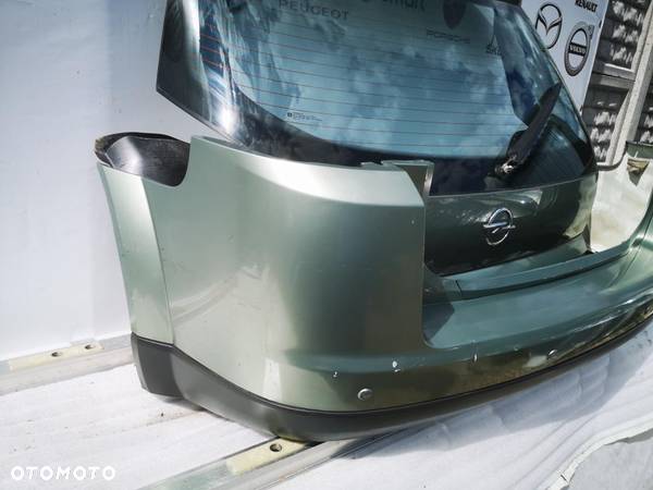 Opel Signum kolor jasnozielony klapa tylnia tył, zderzak tył na pdc - 4