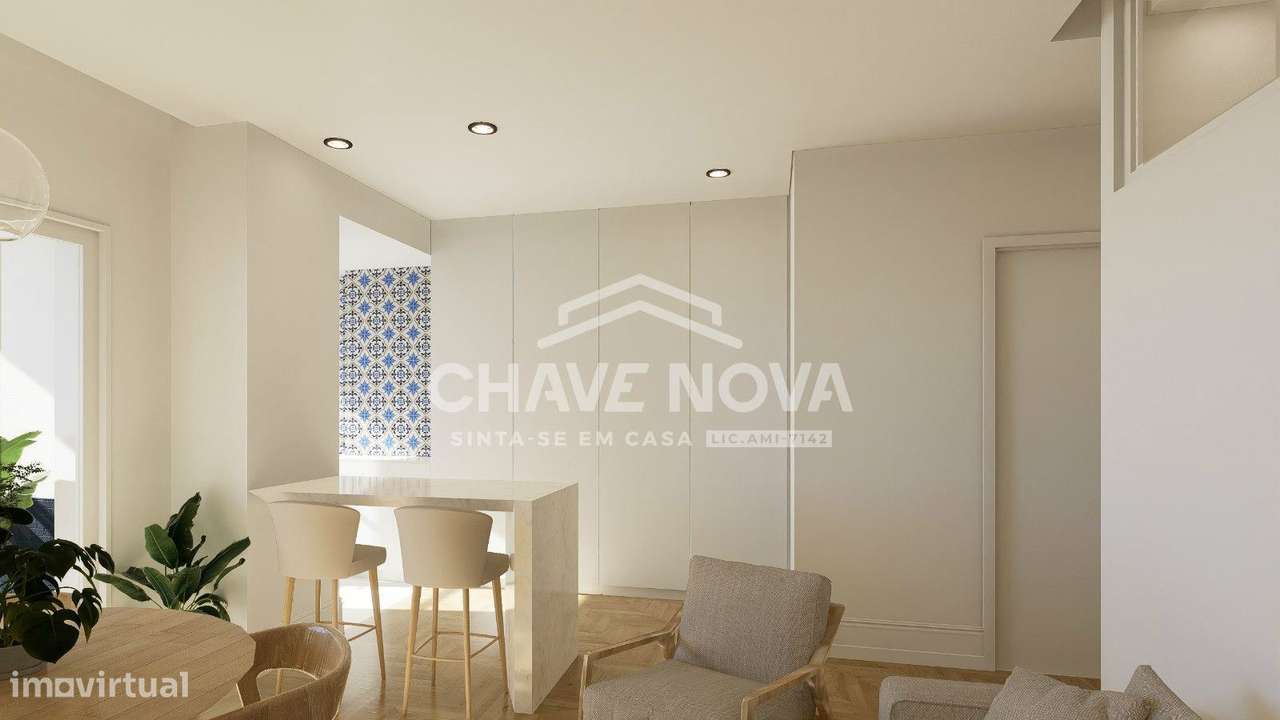 Apartamento T2+1 na Rua da Alegria / Centro do Porto - Grande imagem: 1/10