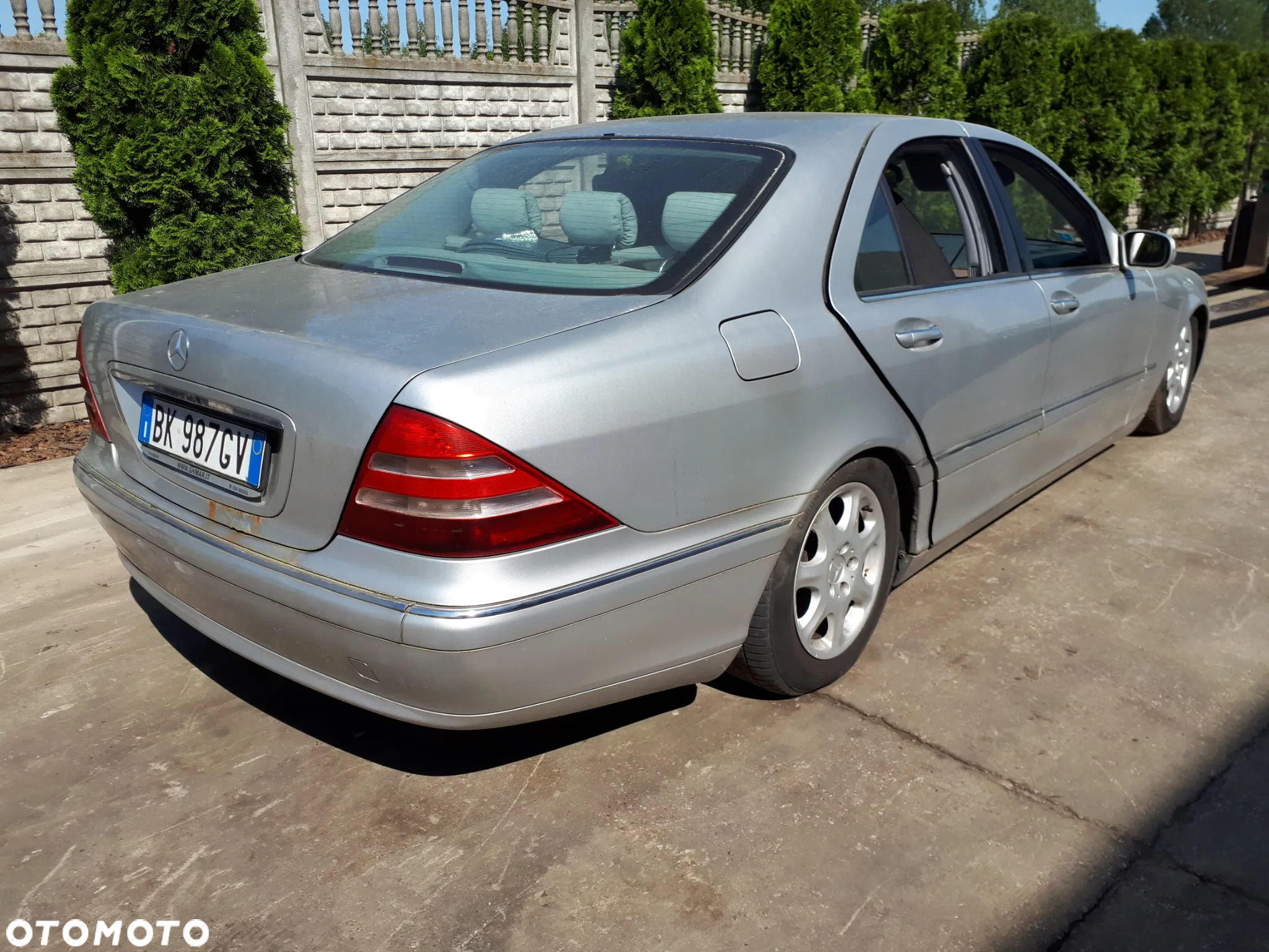 MERCEDES W220 S KLASA 98-02 3.2 V6 WENTYLATOR DMUCHAWA - 7