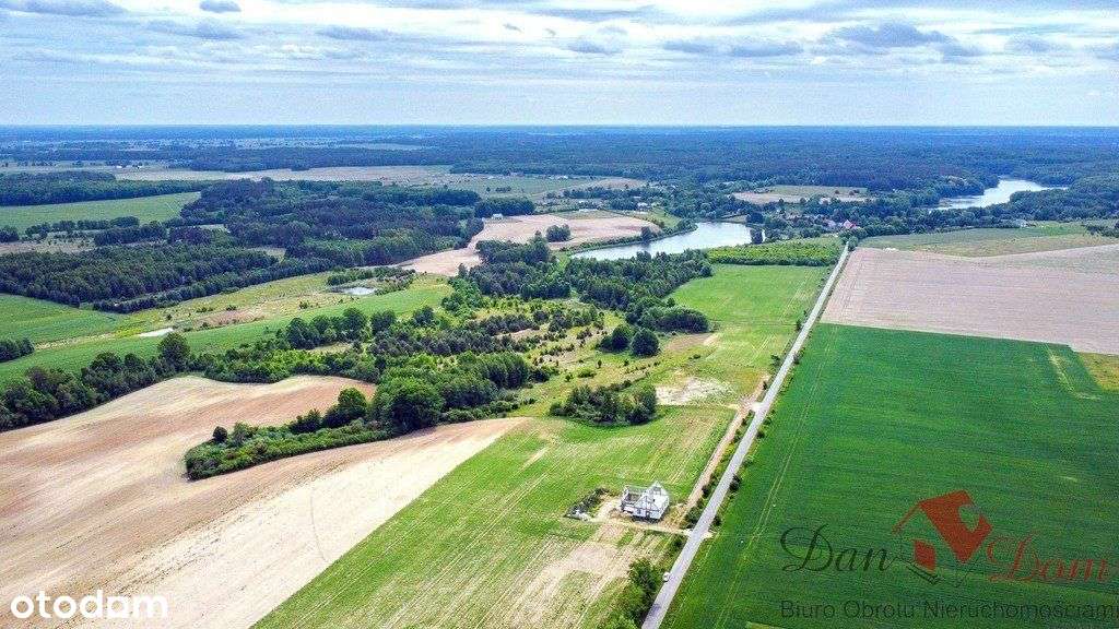Atrakcyjna działka dookoła natura - las jezioro-6