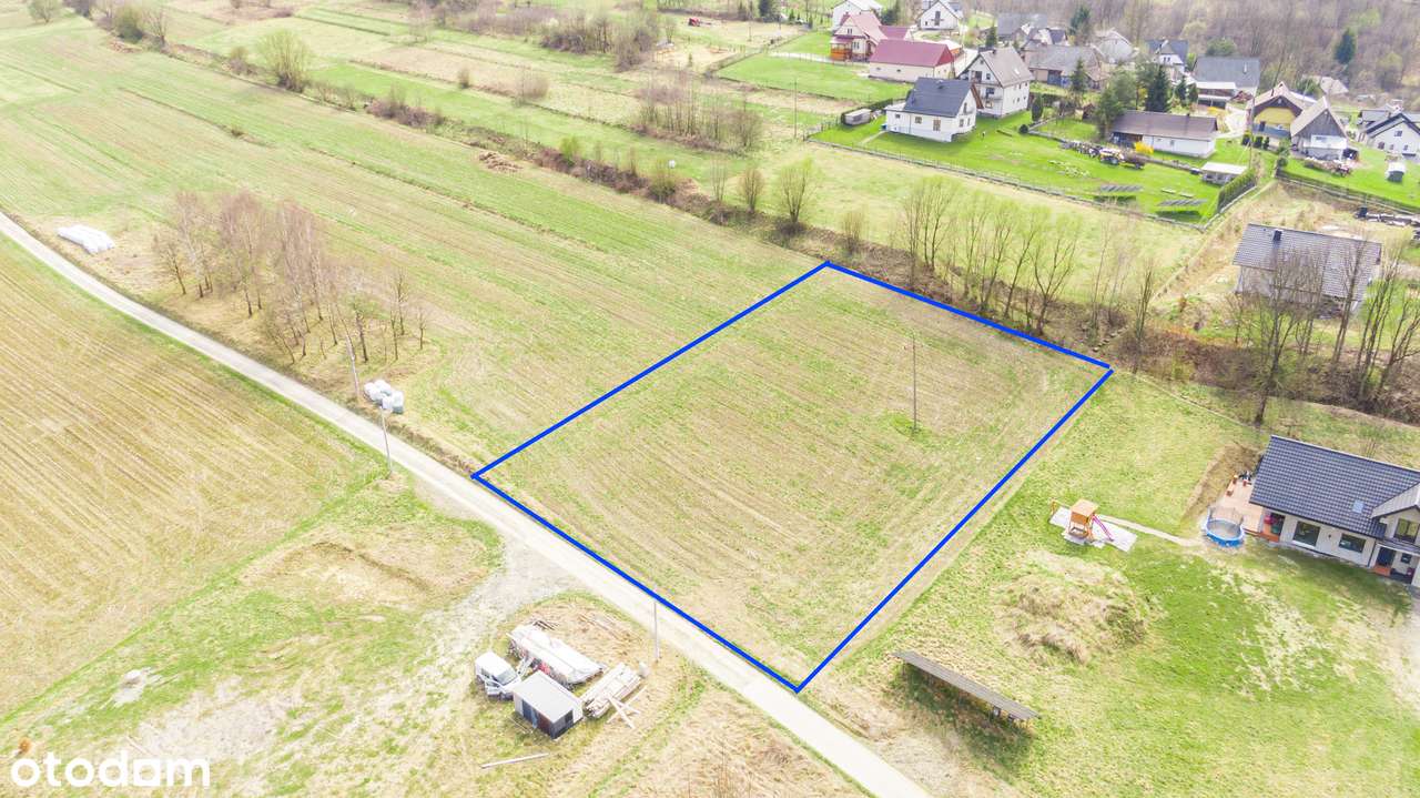 Działka Budowlana z Pięknym Widokiem - Juszczyn - Pełny obrazek: 5/6