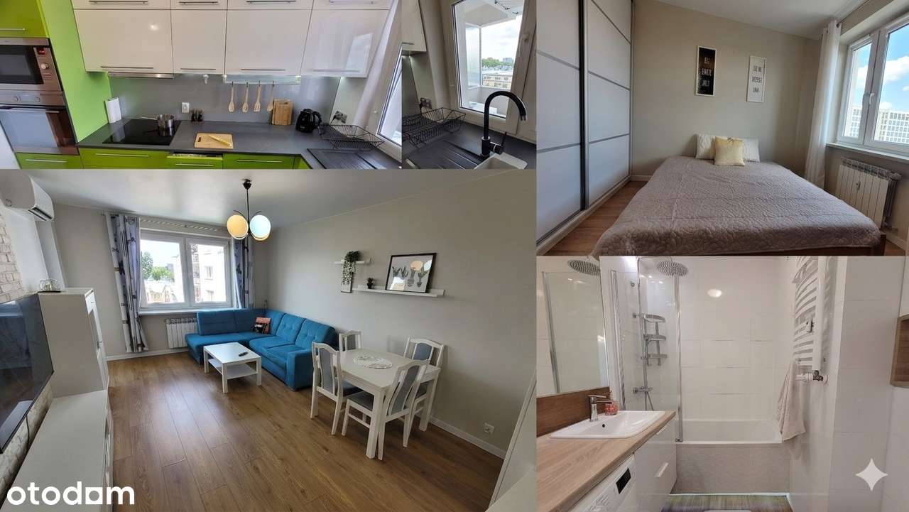 Nowoczesne 3-pokoje z Klimą, PARKINGIEM i Home Office