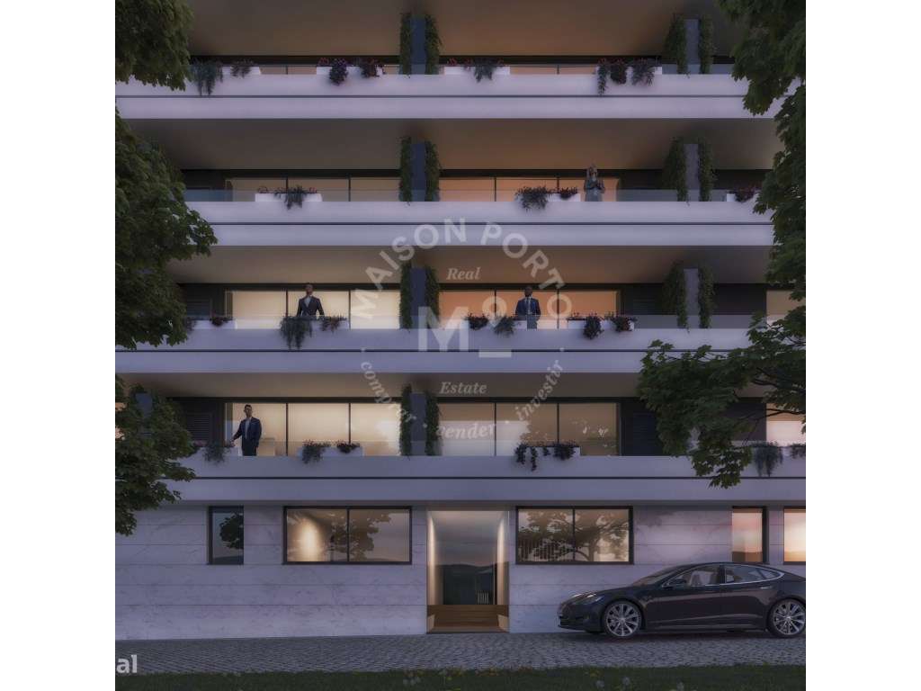 Apartamento T2 com Varanda e Lugar de Garagem em Leça da Palmeira, ...-22