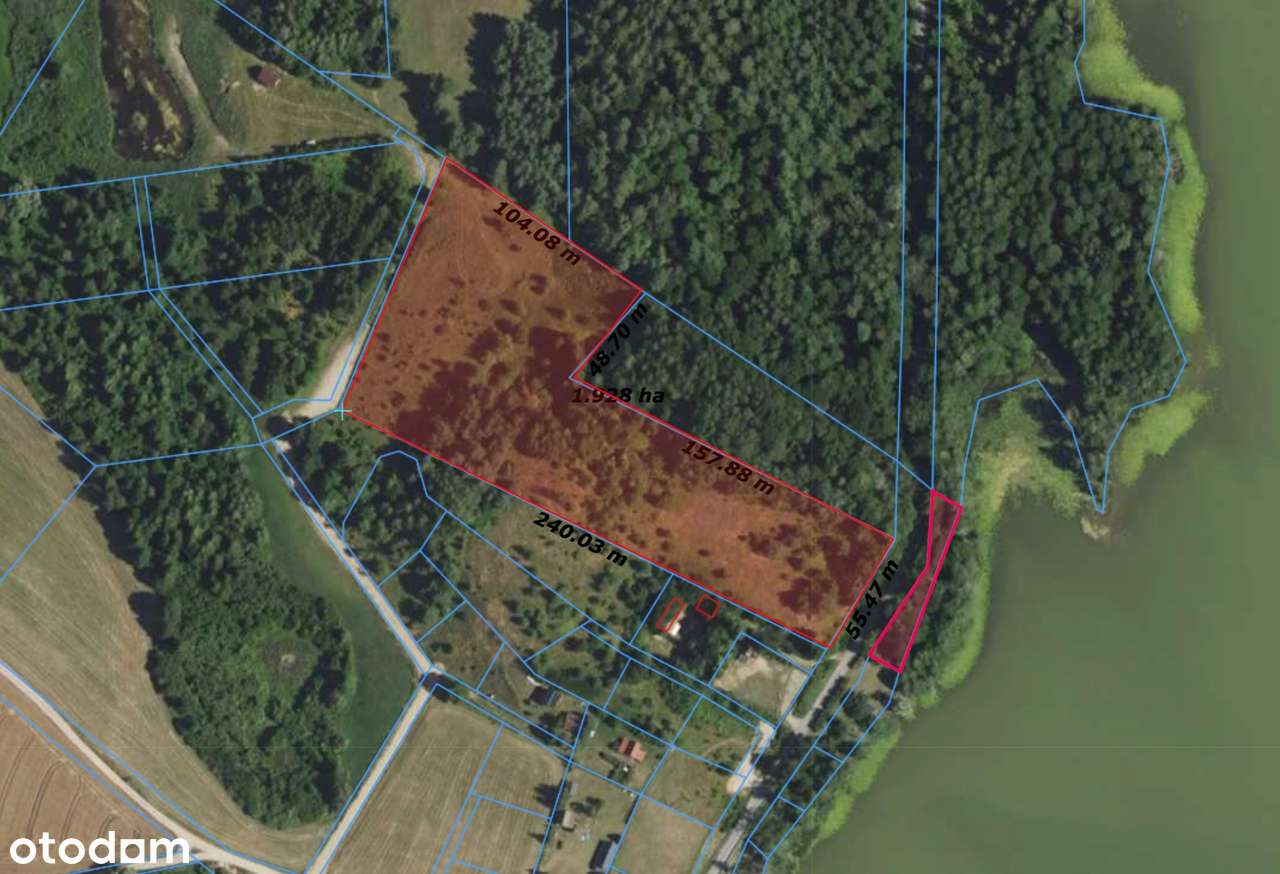 Działka z WZ i linią brzegową! - Pełny obrazek: 4/9