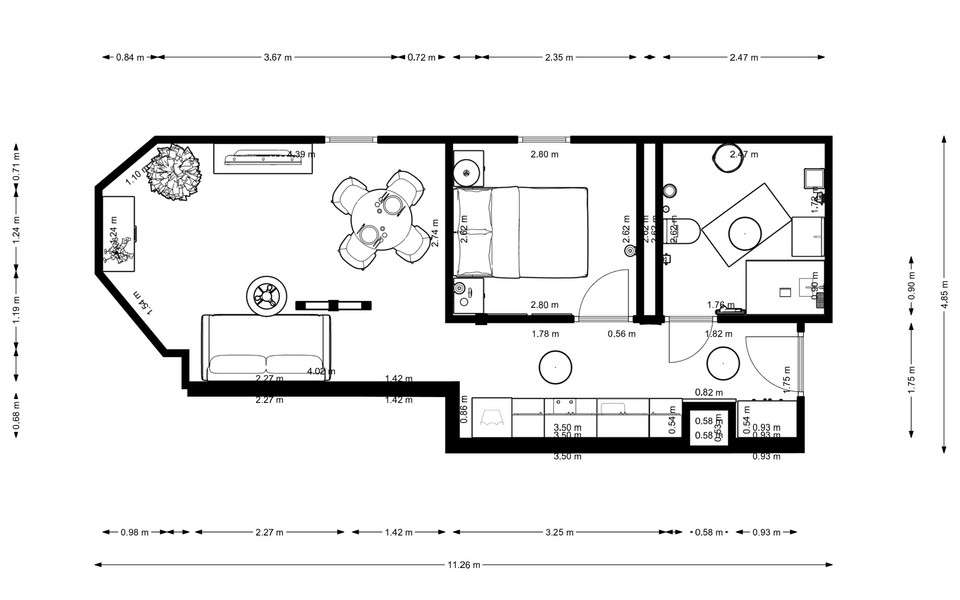 W pełni wyposażony kameralny apartament nad morzem - Sztutowo - Pełny obrazek: 5/10