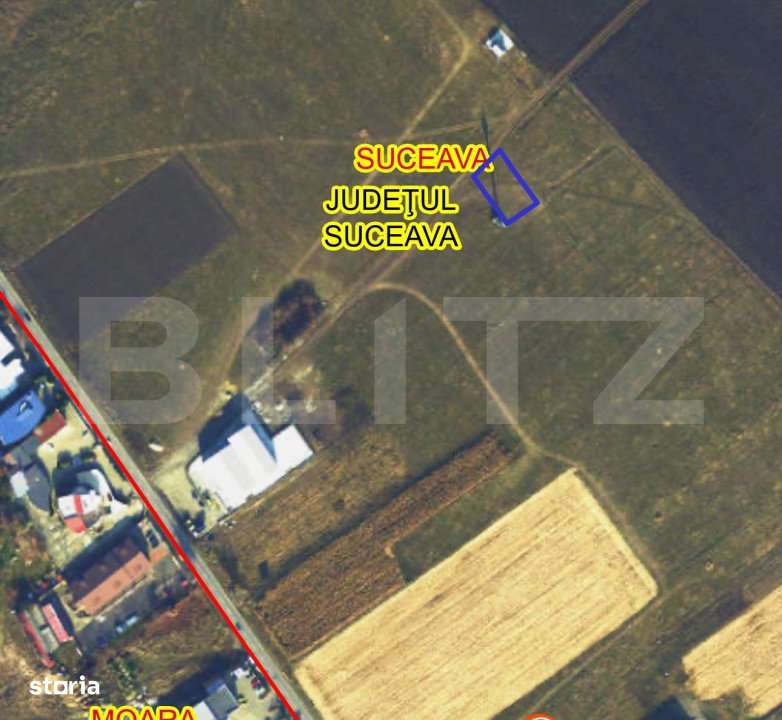 Teren 900 mp, front 23 ml, zona Sala Polivalenta Suceava - Imagine principală: 1/1