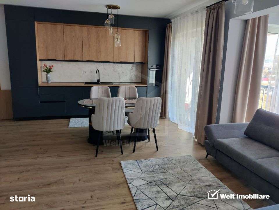Apartament cu doua camere, doua balcoane, mobilat si utilat, Floresti - Imagine principală: 2/16