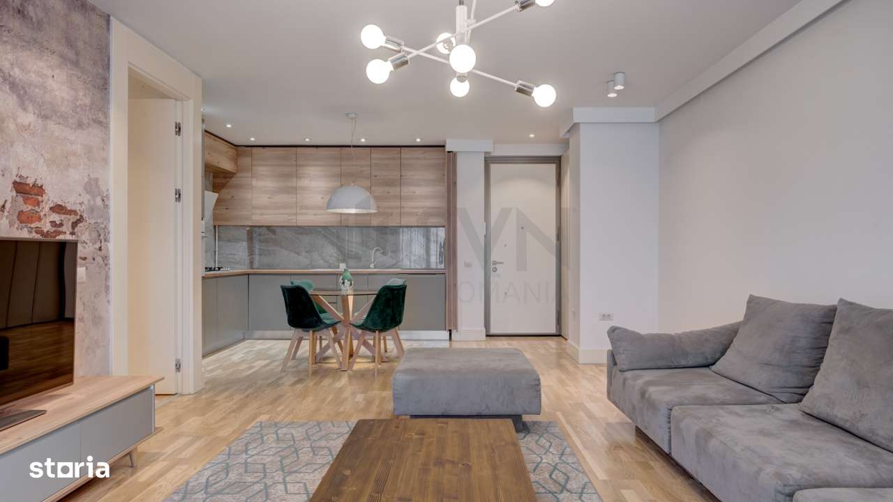 Apartament 2 camere l Barbu Vacarescu l Bloc nou - Imagine principală: 5/15