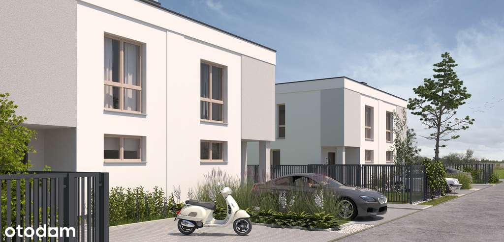 Nowoczesny dom w zabudowie bliźniaczej-4