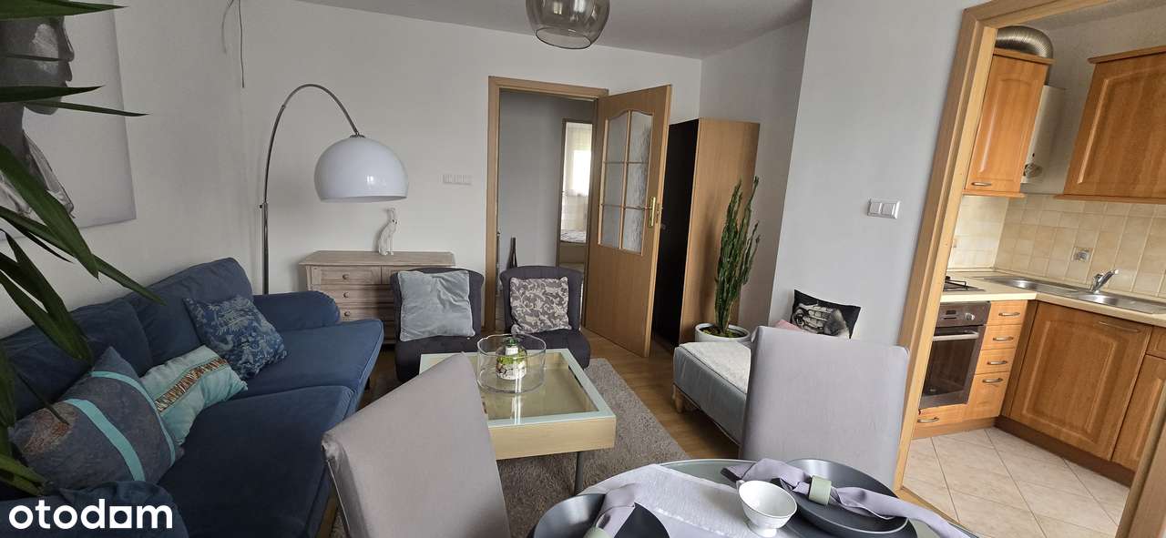 Mieszkanie 2 pokojowe z loggią, ogrz miejskie umeblowane! - Pełny obrazek: 5/16