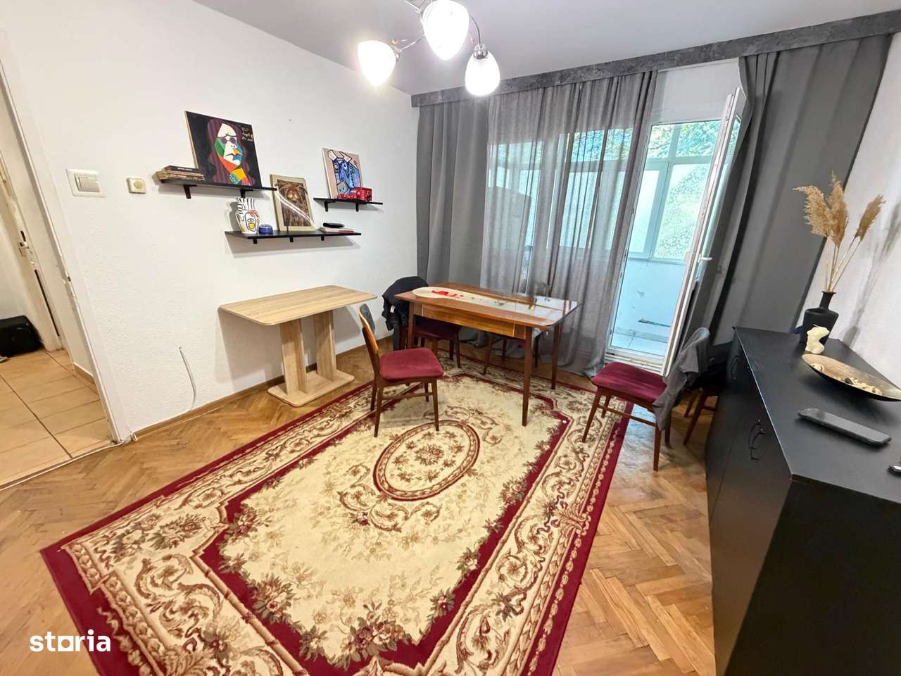 Apartament 2 camere, ETAJ 2/4, fara risc, Podu Ros-1