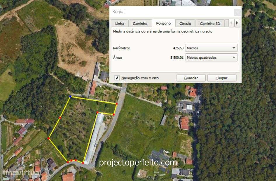 Terreno Para Construção  Venda em Grijó e Sermonde,Vila Nova de Gaia - Grande imagem: 1/4