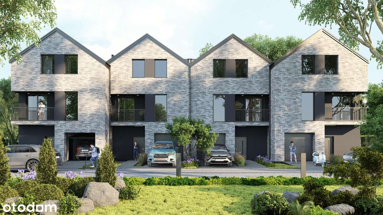 Nowoczesna willa miejska F4 wśród zieleni – 187m2 ogród 220 m2 - Pełny obrazek: 5/7