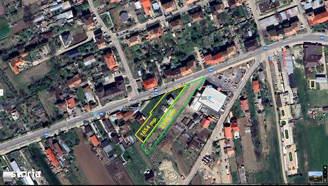 Teren Ghermanesti Snagov Ilfov intravilan Penny - Imagine principală: 2/7