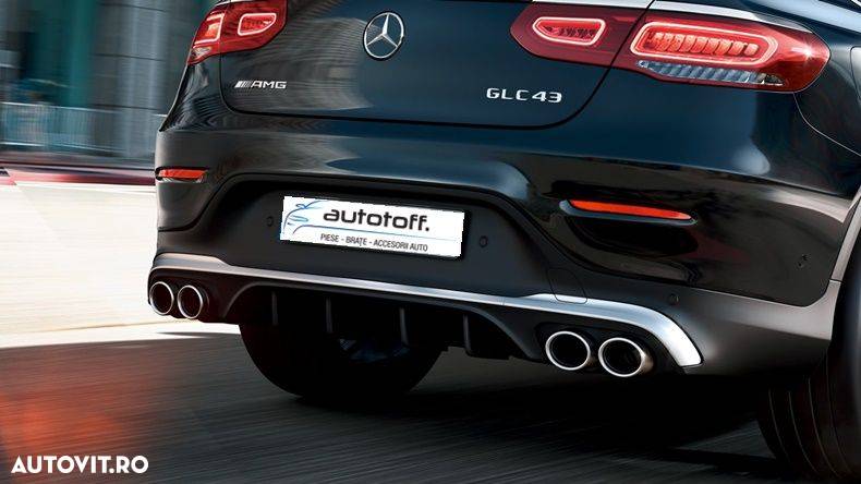 Difuzor bara spate Mercedes GLC Coupe Facelift (2019+) AMG43 Design - 2