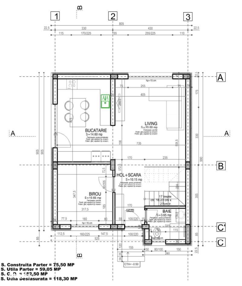 Casa Individuala - 5 camere 3 bai - Teren 300 MP - Imagine principală: 5/20