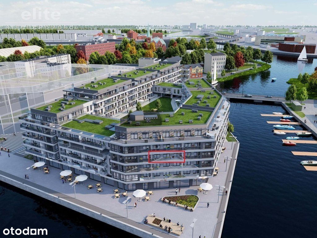 Top oferta apartament z widokiem na rzekę i miasto
