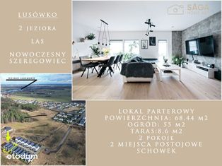 Lusówko/Ekonomiczny dom:68,44m2/ogród:55m2
