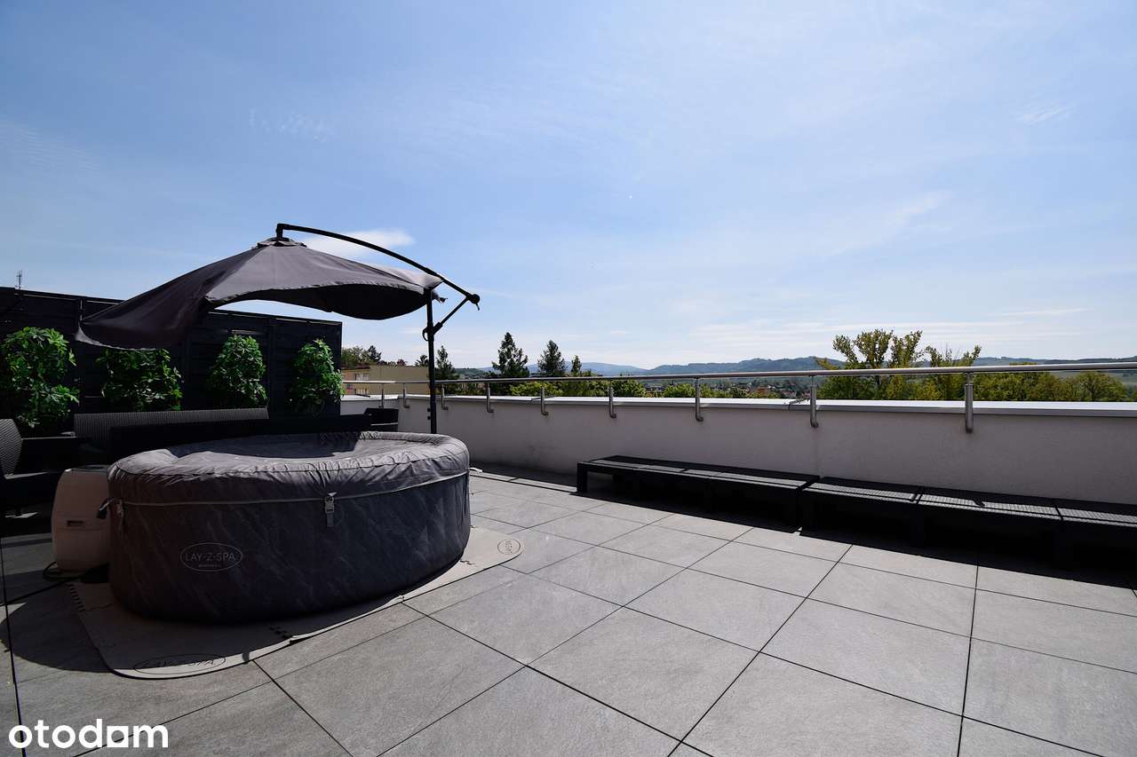 Apartament z sauną, tarasem i pięknym widokiem-15