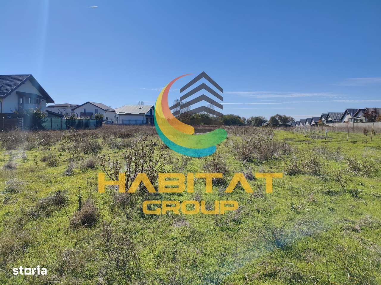Teren intravilan 302 mp, strada asfaltata, zona rezidentiala - Imagine principală: 5/10