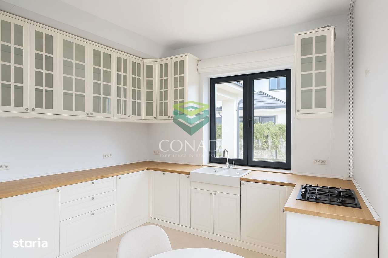 Vila spațioasa si elegantă în Corbeanca – 9 camere, 5 băi, mobilată - Imagine principală: 4/19