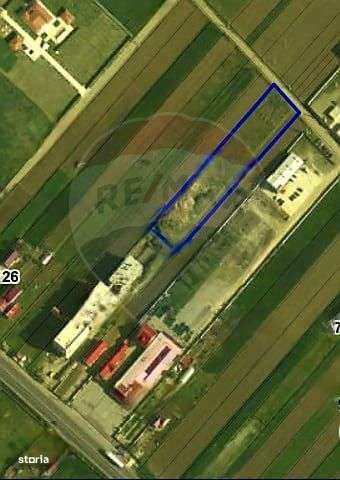 TEREN INTRAVILAN BRADESTI ,4909 MP, DESCHIDERE 31 M ,ZONA VATRA ROMANA - Imagine principală: 1/3