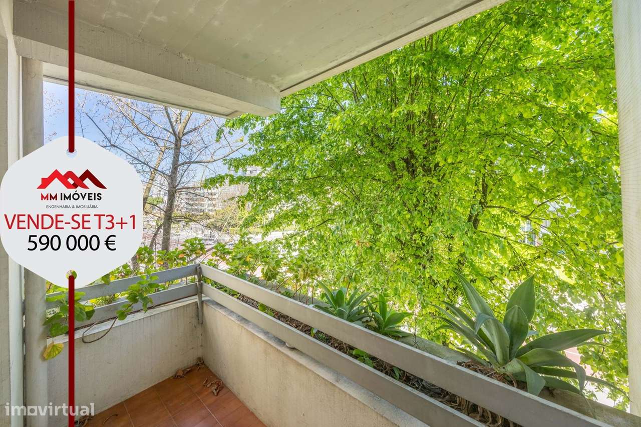 Apartamento T3+1 | Varanda |  Garagem | Arrumos | Avenida da Boavista - Grande imagem: 1/43