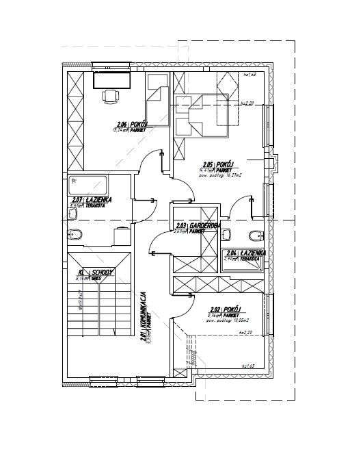 Dwupoziomowy apartament z ogródkiem i 2 miejscami - Pełny obrazek: 5/14