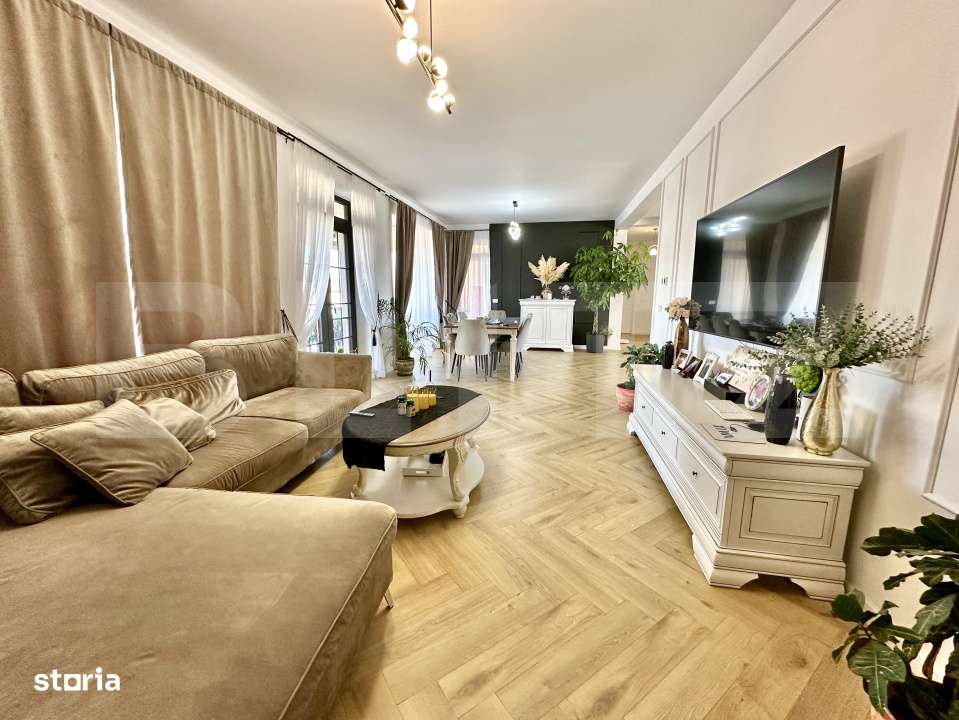 Casa superba, pe un singur nivel, 284 mp, mobilata lux – Exclusiv pr - Imagine principală: 4/19