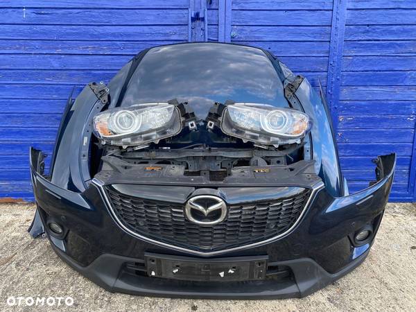 KOMPLETNY PRZÓD MAZDA CX5 MASKA ZDERZAK BŁOTNIK - 1