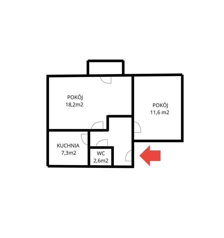 ✅Dwupokojowe mieszkanie na Bielanach✅-9