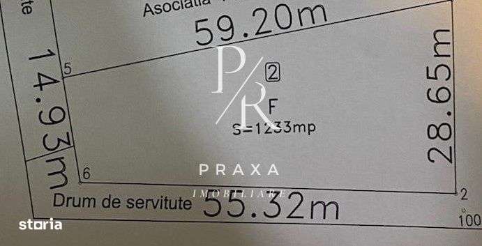 Teren de vanzare 1233 mp in Valea Seaca! - Imagine principală: 2/2