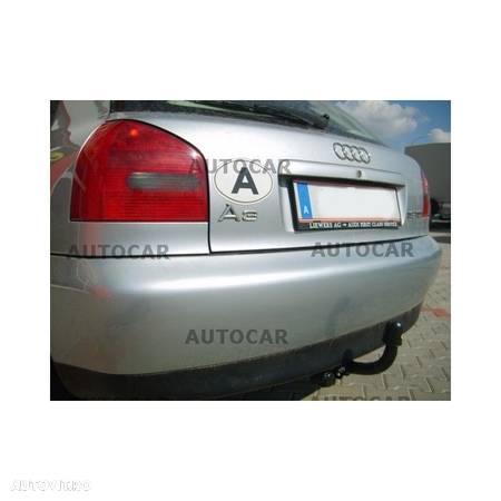 Carlig de remorcare pentru Audi A3 - 3/5 usi, nu Quattro, (8 L1) - sistem semidemontabil din 1996/09 pana 2002/12 - 9