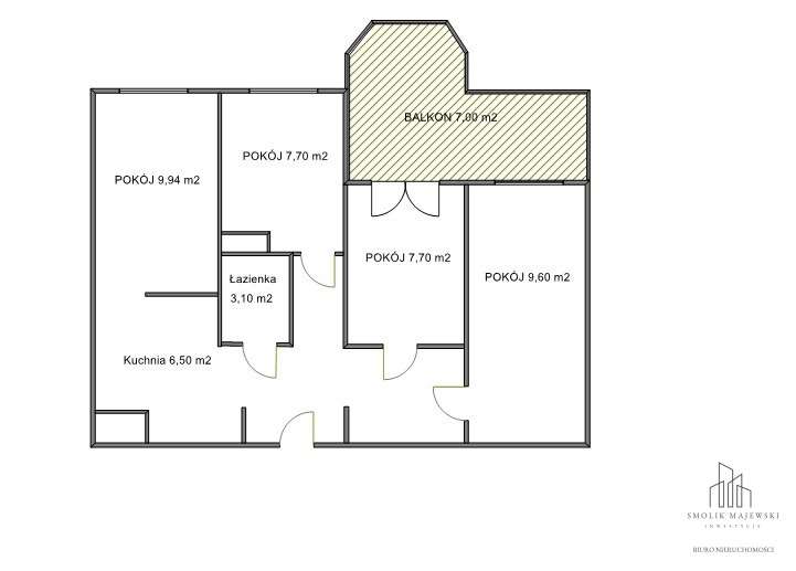 Gądów/Duży balkon/Komórka - Pełny obrazek: 3/9