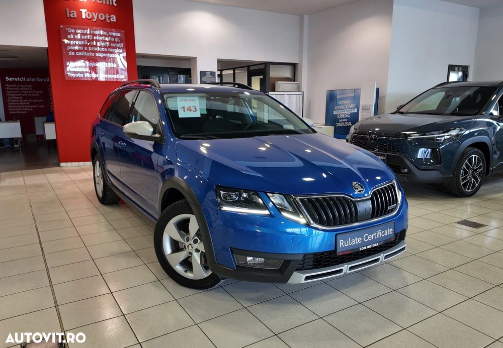 Skoda Octavia Combi Diesel 2.0 TDI 4X4 DSG Scout – IN STOC LA SIBIU