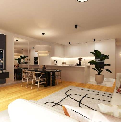 T1 Novo com Jardim privado e LUGAR DE GARAGEM, a 800m do Metro - Grande imagem: 2/15